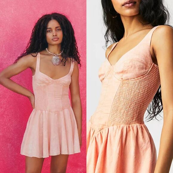 Free people Delilah Romper M - Picture 1 of 9